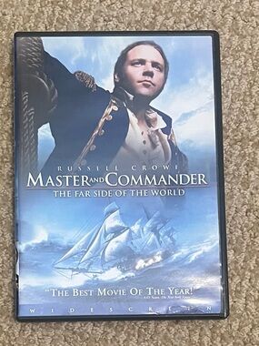 Master and Commander DVD - Blue Nautical Movie Cover